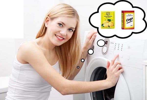 Soude et acide citrique pour le nettoyage des machines