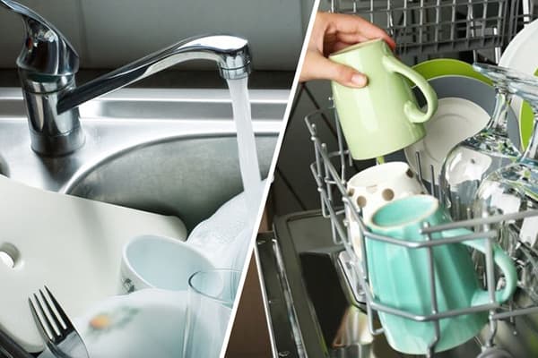 Laver la vaisselle à la main et au lave-vaisselle